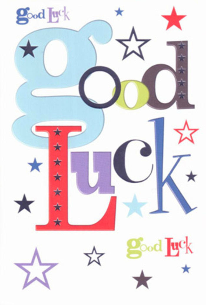 Brimming with joyful anticipation, this good luck card is a visual celebration reminiscent of the creative spirit that defines Castelnau's neighbourhood markets. Each letter in 'Good Luck' stands independently, painted in sky blue, midnight black, vermilion, and deep moss, much like the vibrant blooms seen spilling from local shopfronts near Hammersmith Bridge. Stars burst and streak in lively colours-navy, lilac, and honeysuckle yellow-stretching across the white space, giving the whole composition an uplifting momentum, as if casting wishes into the Barnes night air. The choice of varied fonts lends the card a contemporary yet heartfelt feel, evoking the laughter and proud applause of loved ones cheering from Castelnau Gardens. Its smooth, sturdy paper has a subtle richness to the touch, akin to the confidence one feels holding a hand-delivered bouquet. Ideal for sending hopes and dreams to those on the verge of new beginnings, this card feels less like a product and more like a talisman, blessed with belief and the friendly energy that fills the streets of SW13.